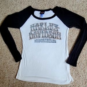 Harley Davidson ladies long sleeve shirt
